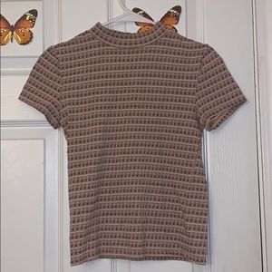 BLUSH PINK PATTERN SHIRT